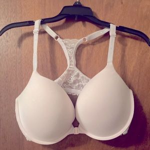 Victoria’s Secret Blush Pink Racerback Bra. 38D